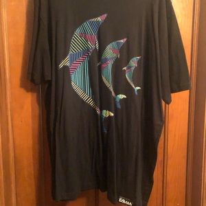 Pink dolphin t shirt
